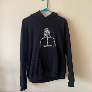 Taylor Swift Evermore Black Sweatshirt (Size M)